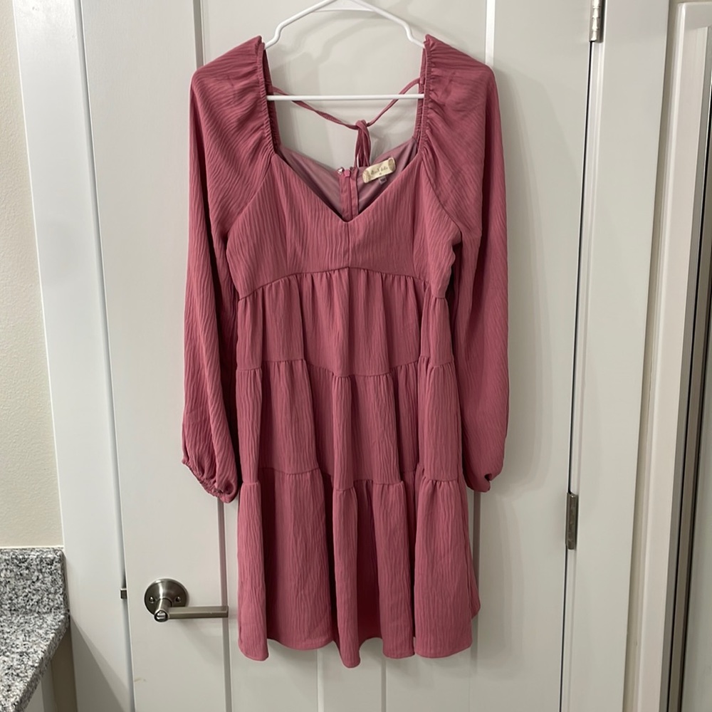 Pink altar’d state dress